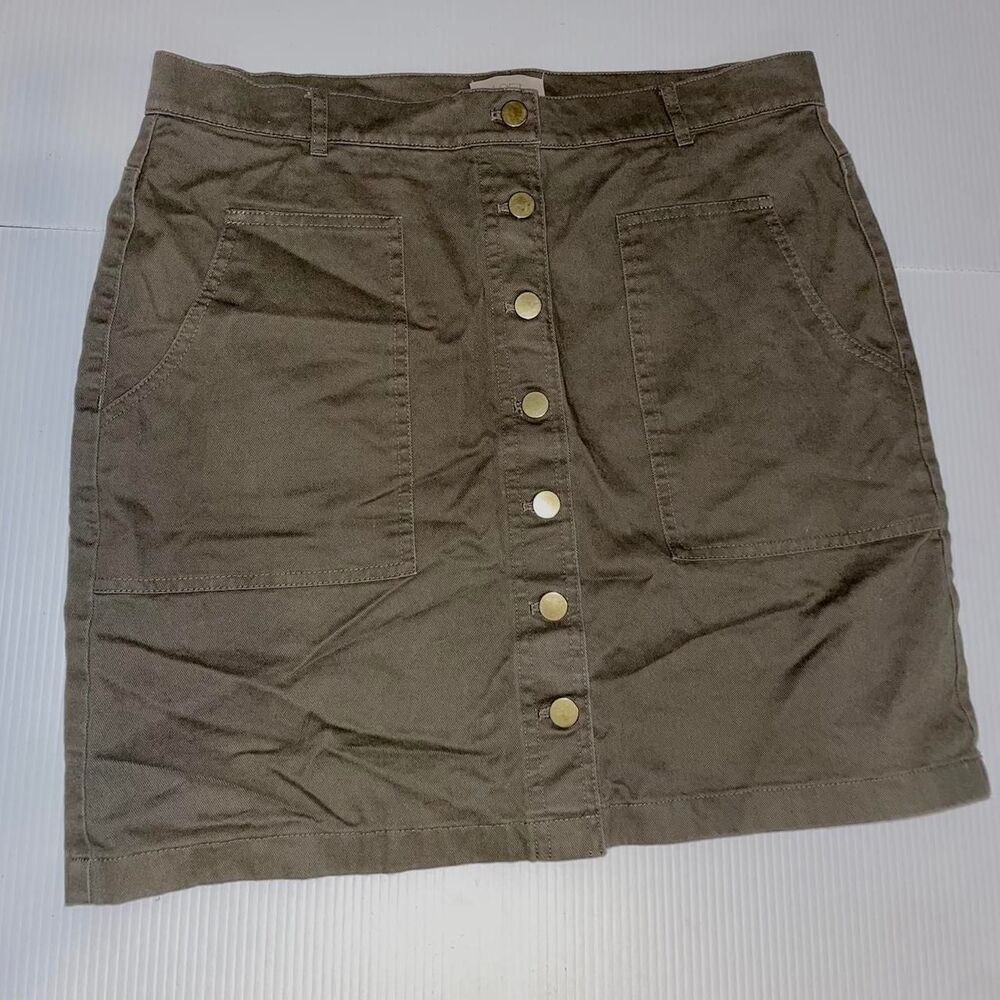 Loft Women's Green Skirt